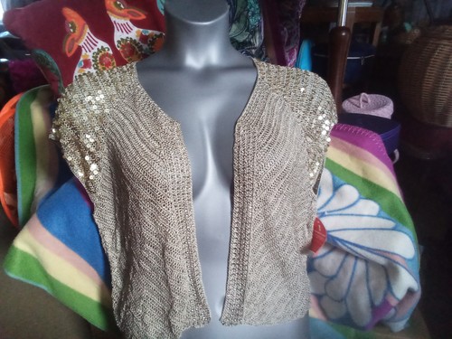 Savoir gold knit sequined edge - savoir,