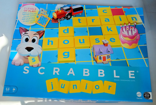 Scrabble junior board game - junior,