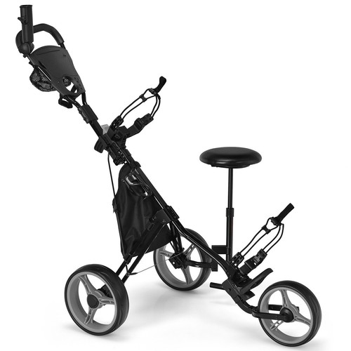 Foldable wheels golf push - 3,