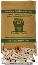 Castle Golf Tees Bamboo Very