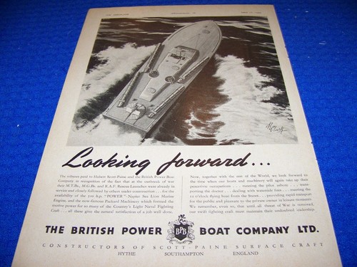 1946 british power - british, boat