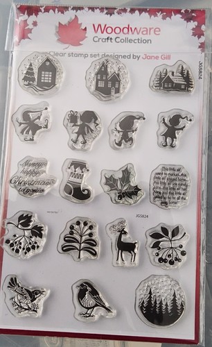 Woodware stamps big bubble - stamps,