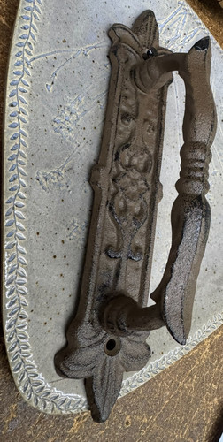 Big cast iron - cast, door
