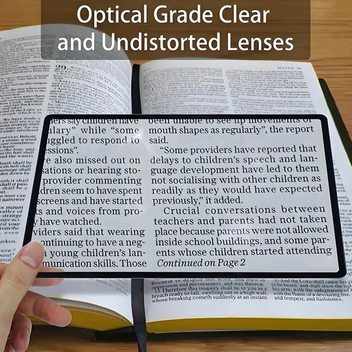 Deluxe full page magnifying - page,
