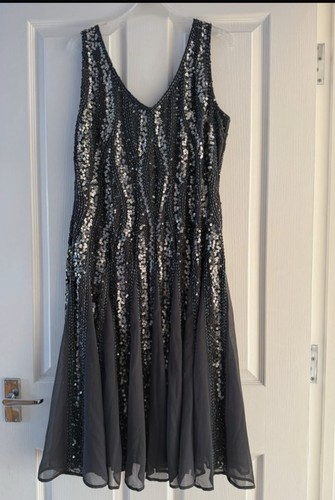 Gray osbourn grey sequin - &,