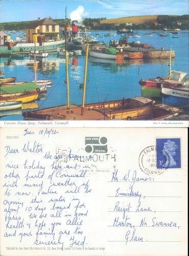 Customs house quay with - house,