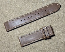 18mm Coach Leather Watch Strap Premium Leather Band Brown 