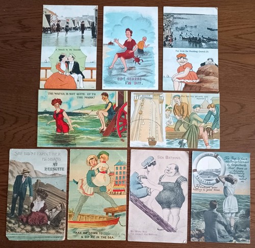 Seaside theme comic - seaside, humour