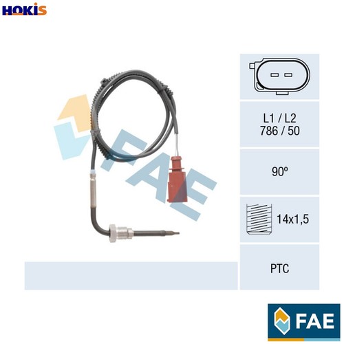 Sensor exhaust gas temperature - gas,
