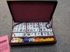 Vintage Mahjong Set - Green