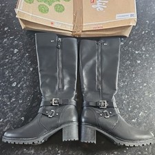 Ladies RELIFE Black Zoe Boots