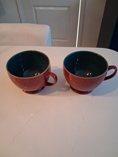 Denby Small Red/Green Speckle