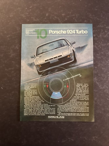 1981 porsche 924 turbo - porsche,