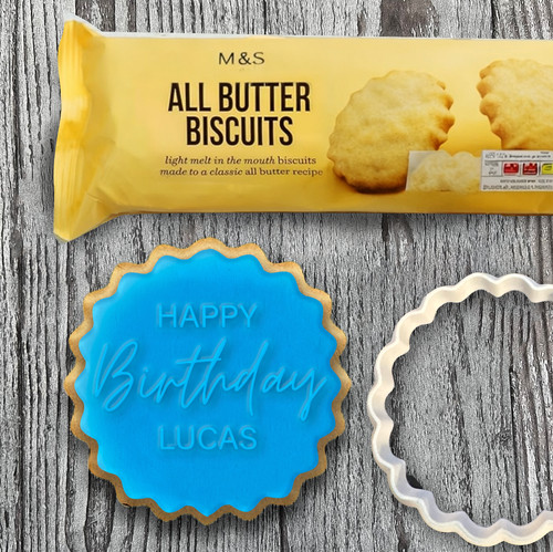 Custom cookie stamp - cookie,
