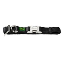 Hunter nylon black dog collar - hunter,
