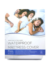 Waterproof Mattress Cover FULL Jersey Knit Fitted Fabric