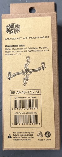 Cooler master amd - master, am4