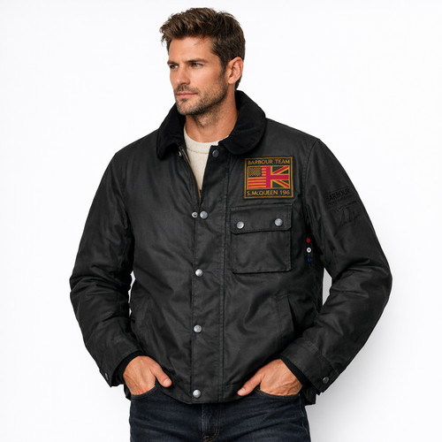 Barbour international wax - international,