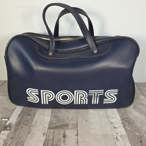 Large vintage blue navy sport - navy,