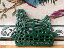 VINTAGE STYLE GREEN CAST IRON