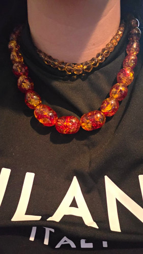 Vintage genuine baltic amber - vintage,