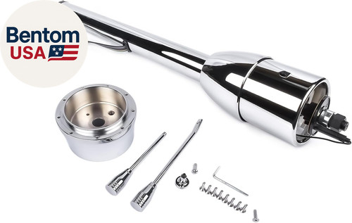 Chrome tilt steering - chrome,