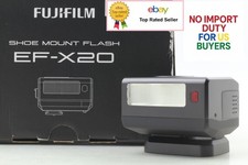 [ TOP MINT in BOX ] Fuji Fujifilm Flash TTL Shoe Mount EF-X20 Clip-On Auto JAPAN