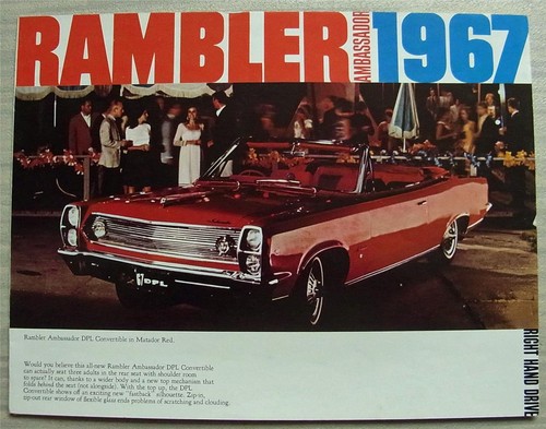 Rambler ambassador 1967 usa - ambassador,