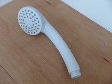 Showerhead White Plastic 20mm Caravan Motorhome shower head