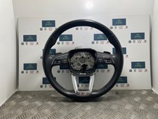 AUDI Q5 S LINE 3 SPOKE TIPTRONIC LEATHER STEERING WHEEL 2017 TO 2025 80A419091Q