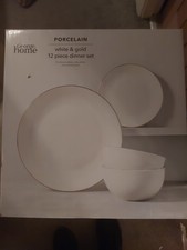 White And Gold Christmas 12pc