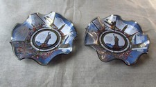 2 Decorative Glass, Scalloped
