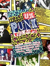 UK PUNK 'Trumps' Card Game
