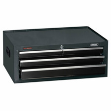 Draper 3 DRAWER MID TOOL CHEST(BLACK) 35740 26" Intermediate Tool Chest (6