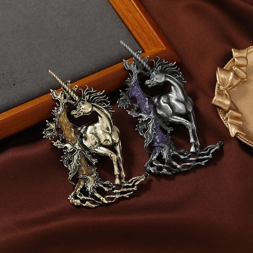 Vintage exaggerated unicorn - vintage,