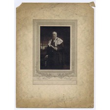 Gentleman in Ceremonial Robes - Antique Photograph c1910 by Watson of Edinburgh