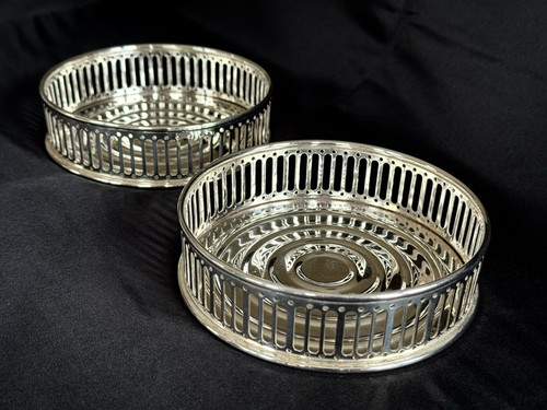 Christofle fleuron pair - christofle, a