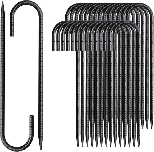 Rebar stakes inch hook - rebar,