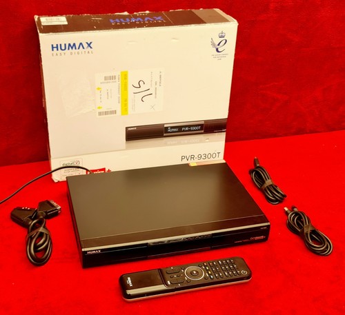 Humax pvr 9300t freeview twin - humax, pvr-9300t