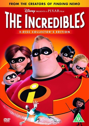 The incredibles dvd brand - incredibles,