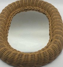 Vintage Oval Petite rattan