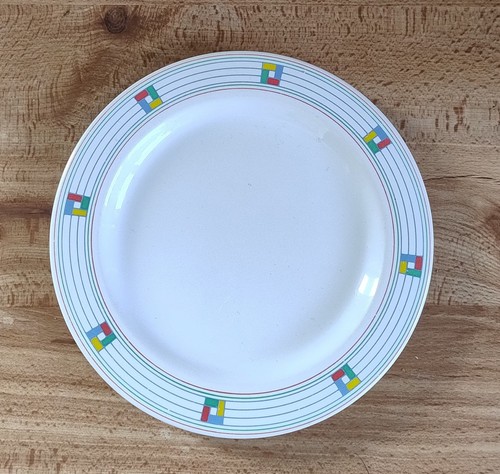 Hornsea chequers side plate - hornsea,