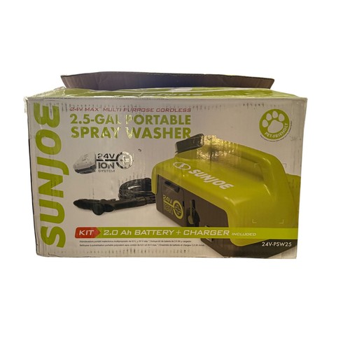 Sun joe portable spray washer - portable,