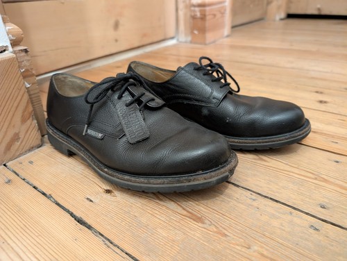 Men mephisto black - black, leather