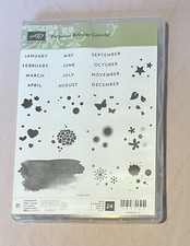 Stampin Up Stamps - PERPETUAL BIRTHDAY CALENDAR