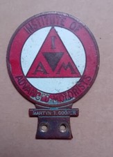 Vintage institute advanced - of,