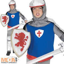 Medieval Knight Boys Dress Up Fancy Dress Book Week Kids Childs Costume Outfit