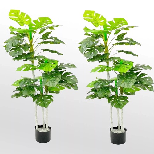 Large monstera fake plant - 2,