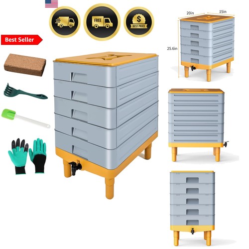 Compost bin worm farm - bin,