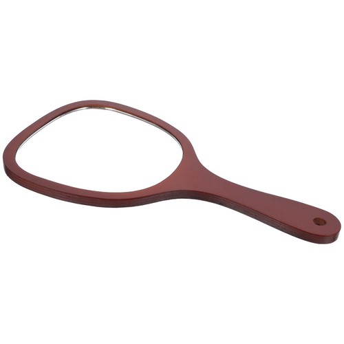 Vintage wooden cosmetic mirror - vintage,
